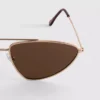 Sonnenbrille im Aviator-Stil mit Metallrahmen