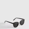 Sonnenbrille im Cat-Eye-Stil mit Brauenbügel