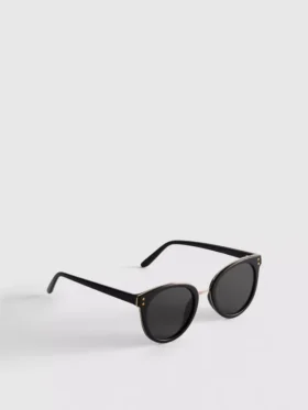 Sonnenbrille im Cat-Eye-Stil mit Brauenbügel