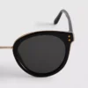 Sonnenbrille im Cat-Eye-Stil mit Brauenbügel