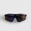 Sonnenbrille im Schild-Design
