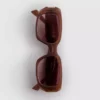 Sonnenbrille mit eckigem Rechteckrahmen