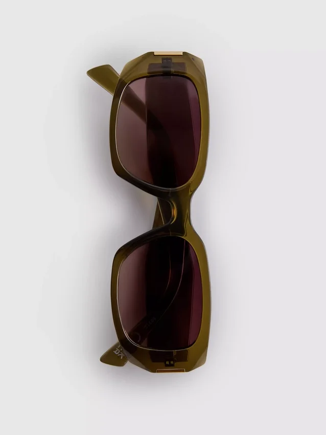 Sonnenbrille mit eckigem Rechteckrahmen