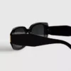 Sonnenbrille mit eckigem Rechteckrahmen
