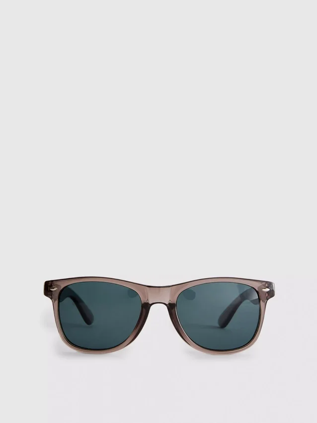 Sonnenbrille mit rechteckigem Rahmen