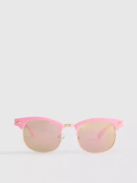 Sonnenbrille mit runden Gläsern