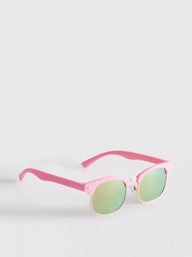 Sonnenbrille mit runden Gläsern