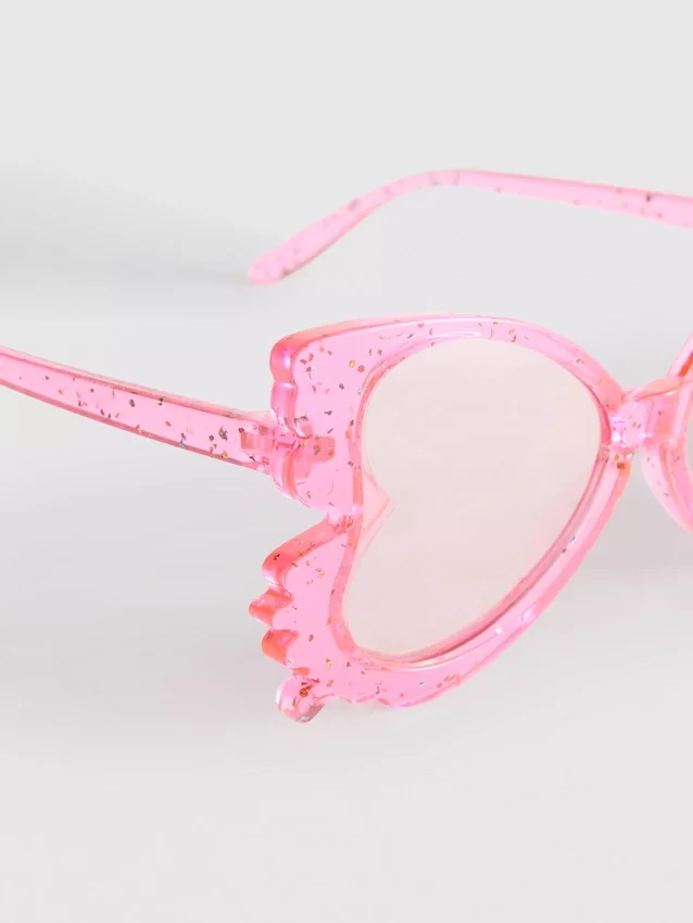 Sonnenbrille mit Schmetterlingsrahmen
