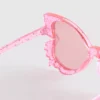 Sonnenbrille mit Schmetterlingsrahmen
