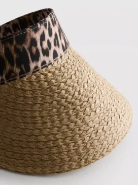 Sonnenvisier mit Tierprint