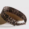 Sonnenvisier mit Tierprint