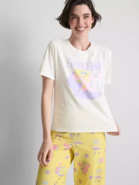 SpongeBob Schwammkopf OOTD-Schlafanzugoberteil mit Grafikprint