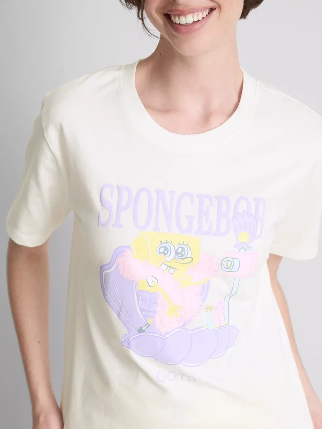 SpongeBob Schwammkopf OOTD-Schlafanzugoberteil mit Grafikprint