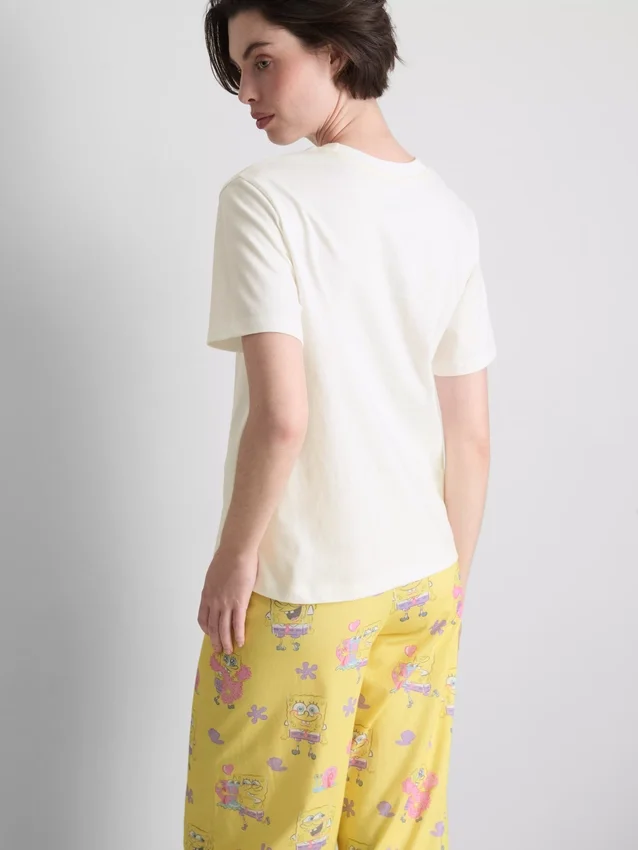 SpongeBob Schwammkopf OOTD-Schlafanzugoberteil mit Grafikprint