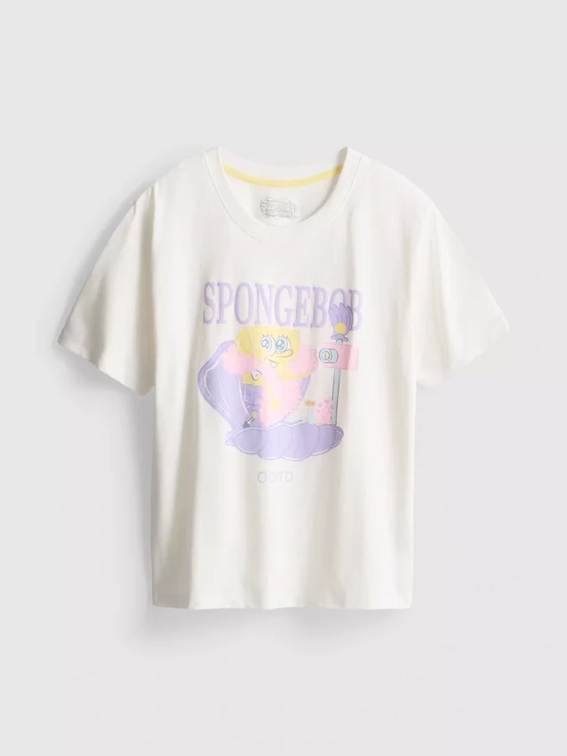 SpongeBob Schwammkopf OOTD-Schlafanzugoberteil mit Grafikprint
