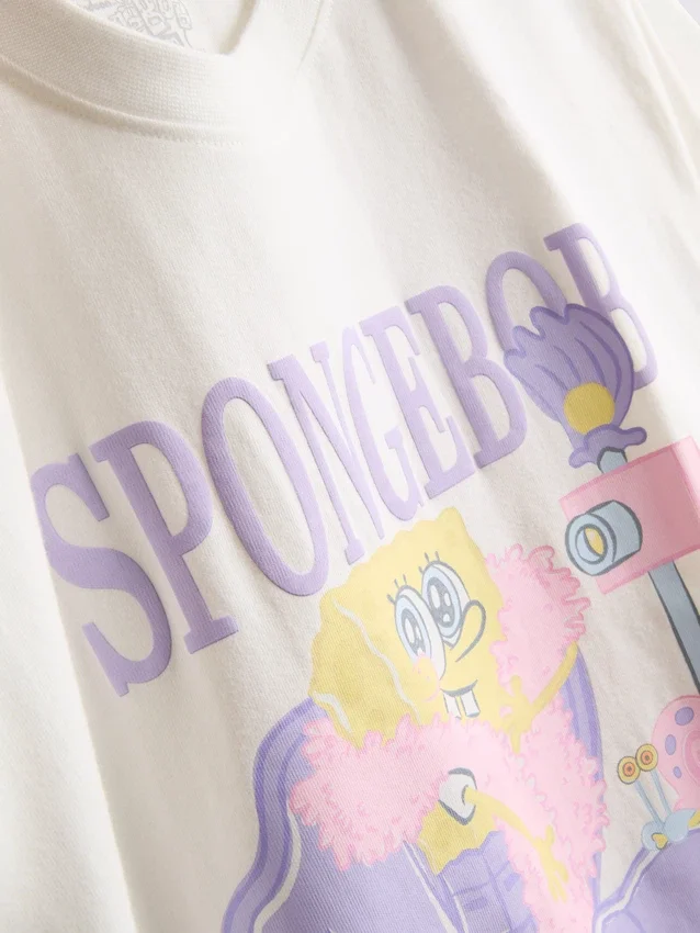 SpongeBob Schwammkopf OOTD-Schlafanzugoberteil mit Grafikprint