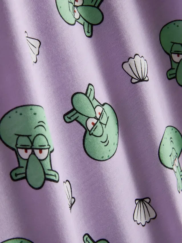 SpongeBob SquarePants-Schlafanzug aus Baumwolle mit Aufdruck