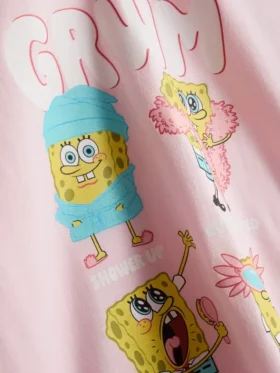 SpongeBob SquarePants-Schlafanzug mit Aufdruck