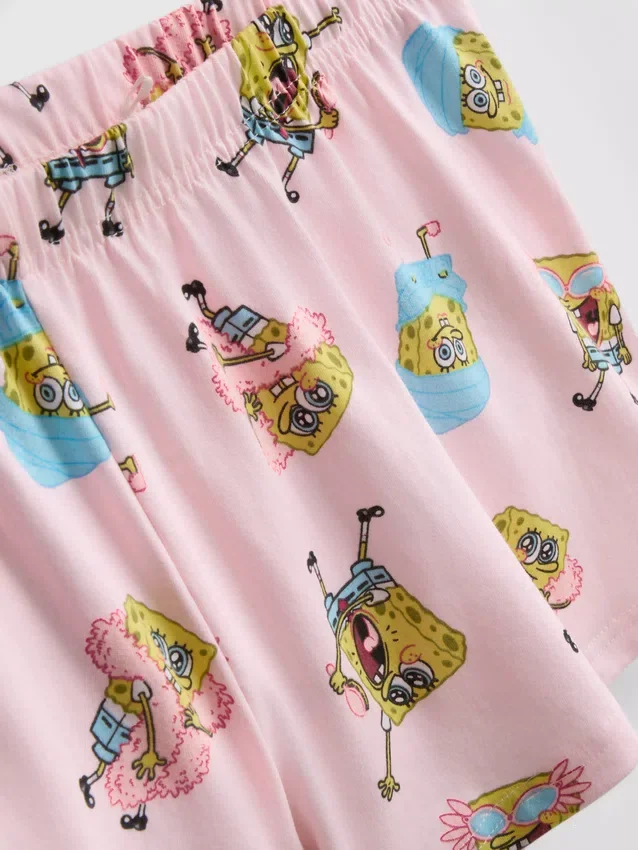 SpongeBob SquarePants-Schlafanzug mit Aufdruck
