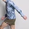 Sportjacke mit Reissverschluss und Trichterkragen