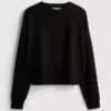 Sportliches Sweatshirt mit Rundhalsausschnitt