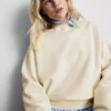 Sportliches Sweatshirt mit Rundhalsausschnitt