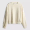 Sportliches Sweatshirt mit Rundhalsausschnitt