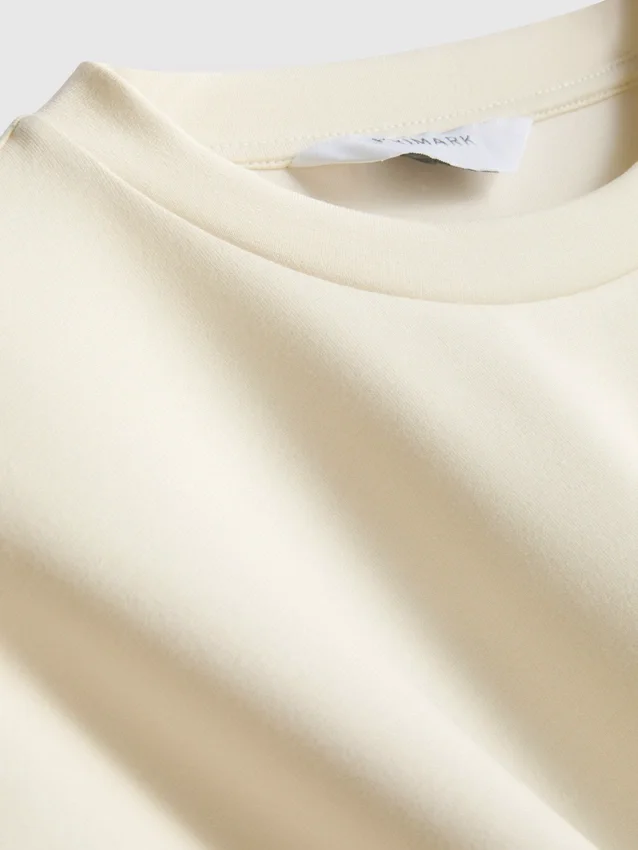 Sportliches Sweatshirt mit Rundhalsausschnitt