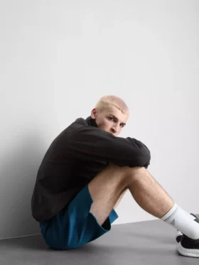 Sportshorts mit Kordelzug