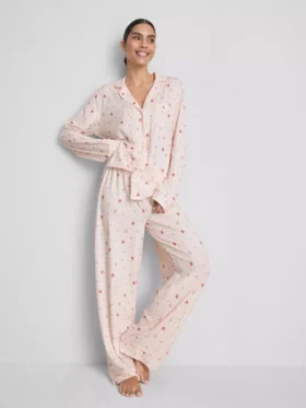 Stacey Solomon Boyfriend-Schlafanzug aus Gingham