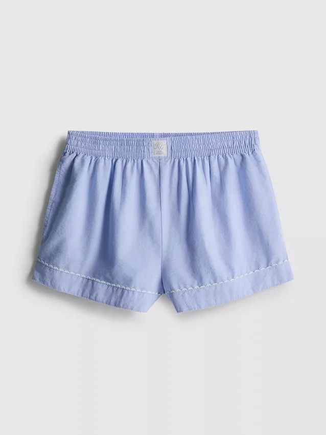 Stacey Solomon Schlafanzug-Shorts aus gewebter Baumwolle