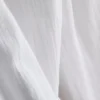 Strandhose aus Baumwolle mit weitem Bein