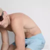 Strandshorts mit Struktur
