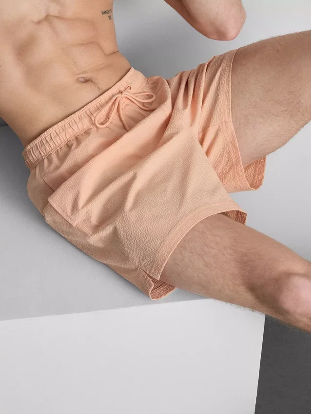 Strandshorts mit Struktur