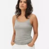 Stretch-Cami mit U-Ausschnitt