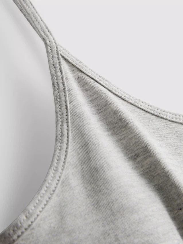 Stretch-Cami mit U-Ausschnitt