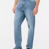 Stretch-Jeans mit geradem Bein