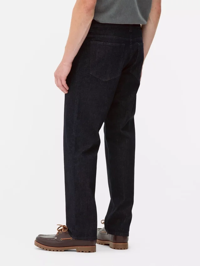 Stretch-Jeans mit geradem Bein