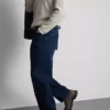 Stretch-Jeans mit geradem Bein
