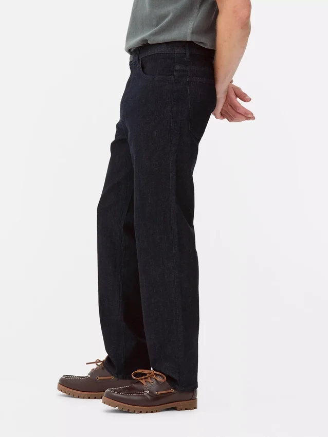 Stretch-Jeans mit geradem Bein
