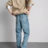 Stretch-Jeans mit geradem Bein