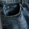 Stretch-Jeans mit geradem Bein
