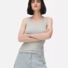 Stretch-Tanktop mit U-Ausschnitt