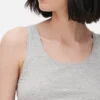 Stretch-Tanktop mit U-Ausschnitt
