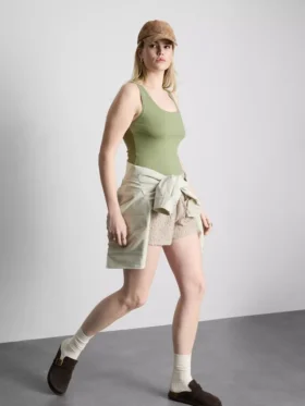 Stretch-Top mit hohem Baumwollanteil