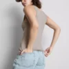 Stretch-Top mit hohem Baumwollanteil
