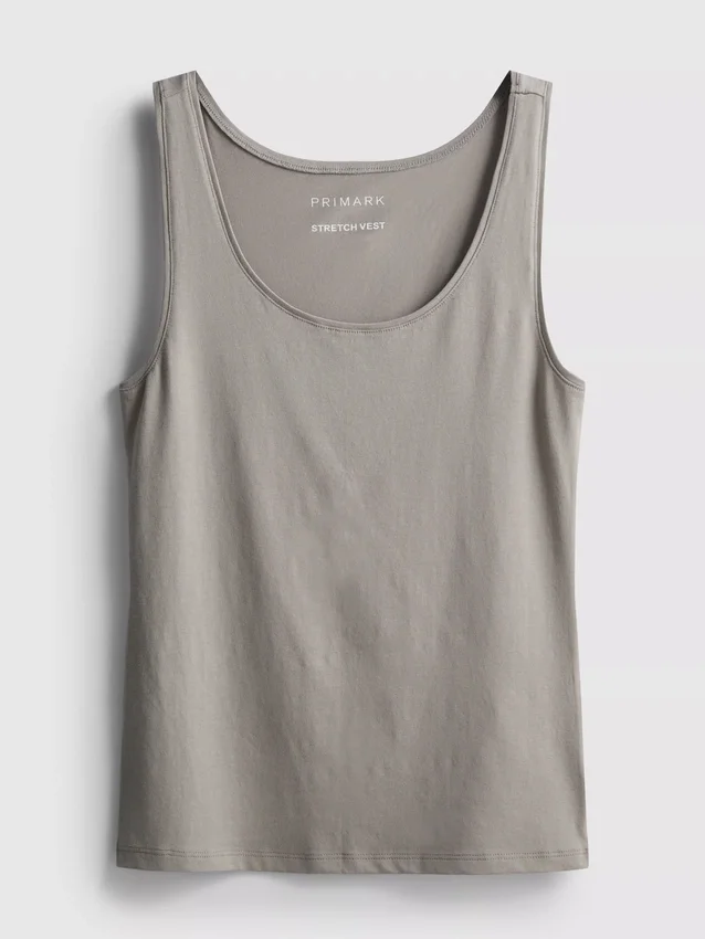 Stretch-Top mit hohem Baumwollanteil