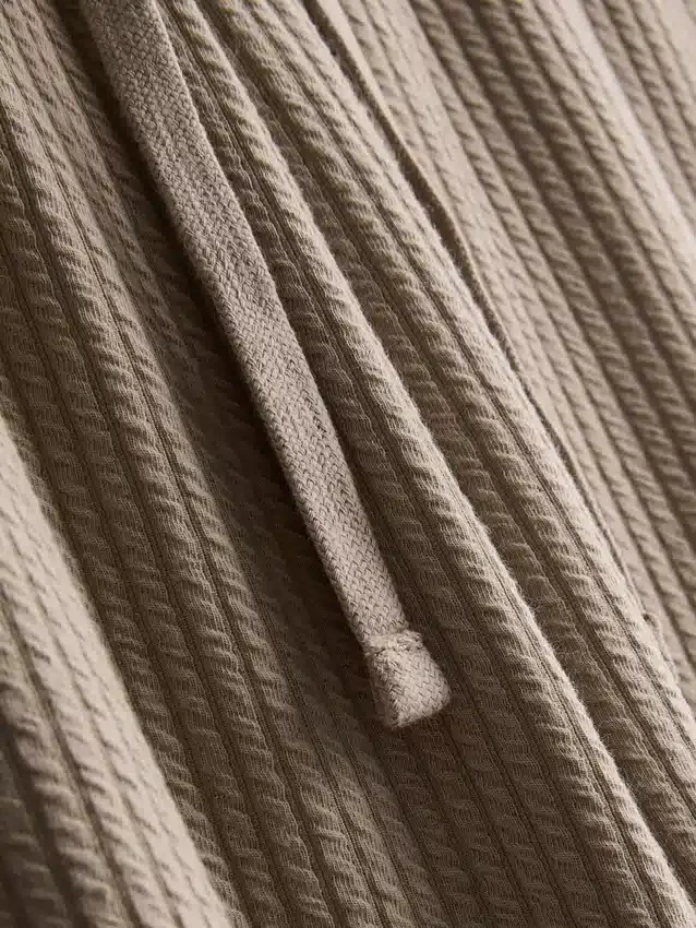 Strick-Schlafanzughose mit Struktur