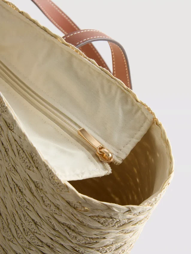Stroh-Bucket-Tasche