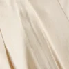 Strukturierte, plissierte Hose mit weitem Bein